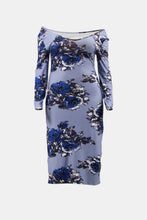 Load image into Gallery viewer, Full Size Floral Off-Shoulder Midi Dress