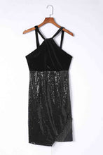 Load image into Gallery viewer, Sequin Fringe Detail Sleeveless Dress