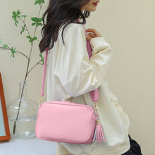Load image into Gallery viewer, Tassel PU Leather Crossbody Bag