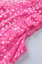 Load image into Gallery viewer, Printed V-Neck Butterfly Sleeve Tank