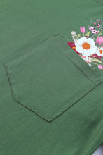 Load image into Gallery viewer, Graphic Round Neck Pocket Tee