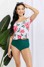 Load image into Gallery viewer, Marina West Swim Coastal Cutie Off-Shoulder Swim Tankini Set