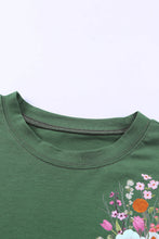 Load image into Gallery viewer, Graphic Round Neck Pocket Tee