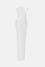 Load image into Gallery viewer, Strapless Plunge Top and Cutout Maxi Skirt Set