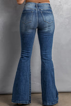 Load image into Gallery viewer, High Waist Flare Jeans with Pockets