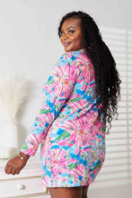Load image into Gallery viewer, Double Take Floral Open Front Long Sleeve Cardigan