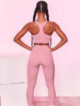 Load image into Gallery viewer, Scoop Neck Wide Strap Active Bra