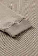 Load image into Gallery viewer, Heart Round Neck Dropped Shoulder Sweatshirt