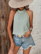 Load image into Gallery viewer, Halter Neck Dot Detail Top