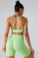 Load image into Gallery viewer, Crisscross Spaghetti Strap Active Cami