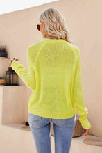 Load image into Gallery viewer, Button Up V-Neck Long Sleeve Cardigan