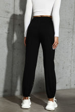 Load image into Gallery viewer, Sun and Moon Graphic Drawstring Joggers