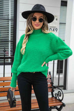Load image into Gallery viewer, Turtle Neck Long Sleeve Pullover Sweater
