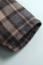 Load image into Gallery viewer, Baby Round Neck Tee and Plaid Overalls Set