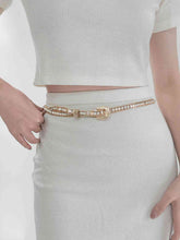 Load image into Gallery viewer, Rhinestone Metal Belt