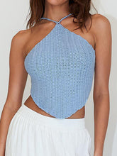 Load image into Gallery viewer, Tie Back Sleeveless Tank Top