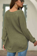 Load image into Gallery viewer, Round Neck Ribbed Knit Top