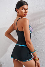 Load image into Gallery viewer, Printed Drawstring Two-Piece Swimsuit