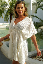 Load image into Gallery viewer, Drawstring Waist Mini Dress