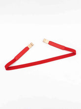 Load image into Gallery viewer, PU Elastic Skinny Belt