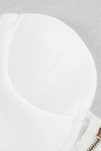 Load image into Gallery viewer, Strapless Plunge Top and Cutout Maxi Skirt Set