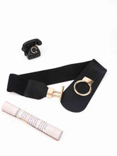 Load image into Gallery viewer, PU Elastic Wide Belt with Alloy Buckle