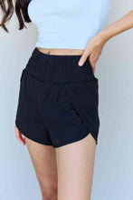 Load image into Gallery viewer, Ninexis Stay Active High Waistband Active Shorts in Black