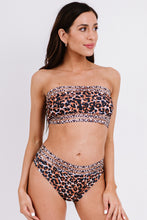 Load image into Gallery viewer, Leopard Print Cutout Bikini Set