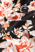 Load image into Gallery viewer, Floral Tied Balloon Sleeve Dress