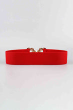 Load image into Gallery viewer, Zinc Alloy Buckle Elastic Belt