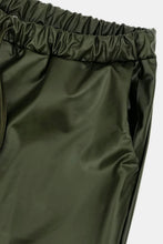 Load image into Gallery viewer, Plus Size Puff Sleeve Spliced Top and Drawstring Waist Joggers Set