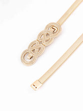 Load image into Gallery viewer, Knot Buckle Metal Belt