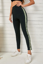Load image into Gallery viewer, Sequin Stripe High Waist Ankle Length Pants