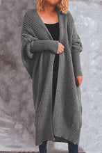 Load image into Gallery viewer, Open Front Long Sleeve Cardigan