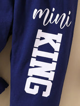 Load image into Gallery viewer, Baby Color Block Graphic Hoodie and Joggers Set