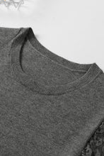 Load image into Gallery viewer, Applique Short Sleeve Knit Top