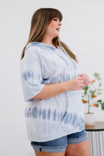 Load image into Gallery viewer, Sew In Love Watching Clouds Full Size Run Tie-Dye Short-Sleeved Hoodie