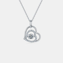 Load image into Gallery viewer, Moissanite 925 Sterling Silver Heart Necklace