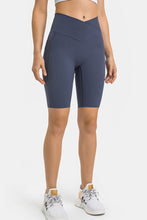 Load image into Gallery viewer, High Waist Biker Shorts with Pockets