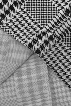 Load image into Gallery viewer, Plus Size Plaid Belted Sleeveless Dress and Contrast Duster Kimono Set