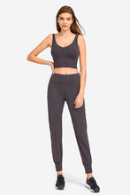 Load image into Gallery viewer, Deep V-Neck Crop Sports Bra