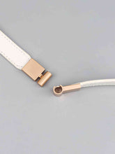 Load image into Gallery viewer, PU Elastic Skinny Belt