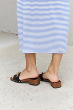 Load image into Gallery viewer, Forever Link Square Toe Chain Detail Clog Sandal in Black