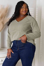 Load image into Gallery viewer, Culture Code Full Size V-Neck Long Sleeve T-Shirt