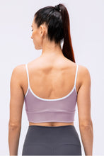 Load image into Gallery viewer, Contrast Crisscross Strap Sports Bra