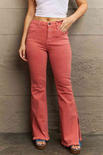 Load image into Gallery viewer, RISEN Bailey Full Size High Waist Side Slit Flare Jeans