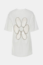 Load image into Gallery viewer, Rhinestone Graphic Tee Shirt Dress