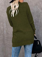 Load image into Gallery viewer, Open Front Long Sleeve Cardigan