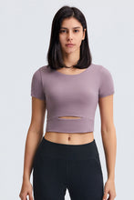 Load image into Gallery viewer, Cut Out Front Sports Tank Top