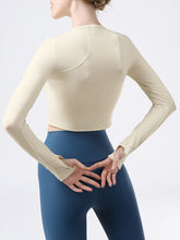 Load image into Gallery viewer, Round Neck Long Sleeve Active T-Shirt